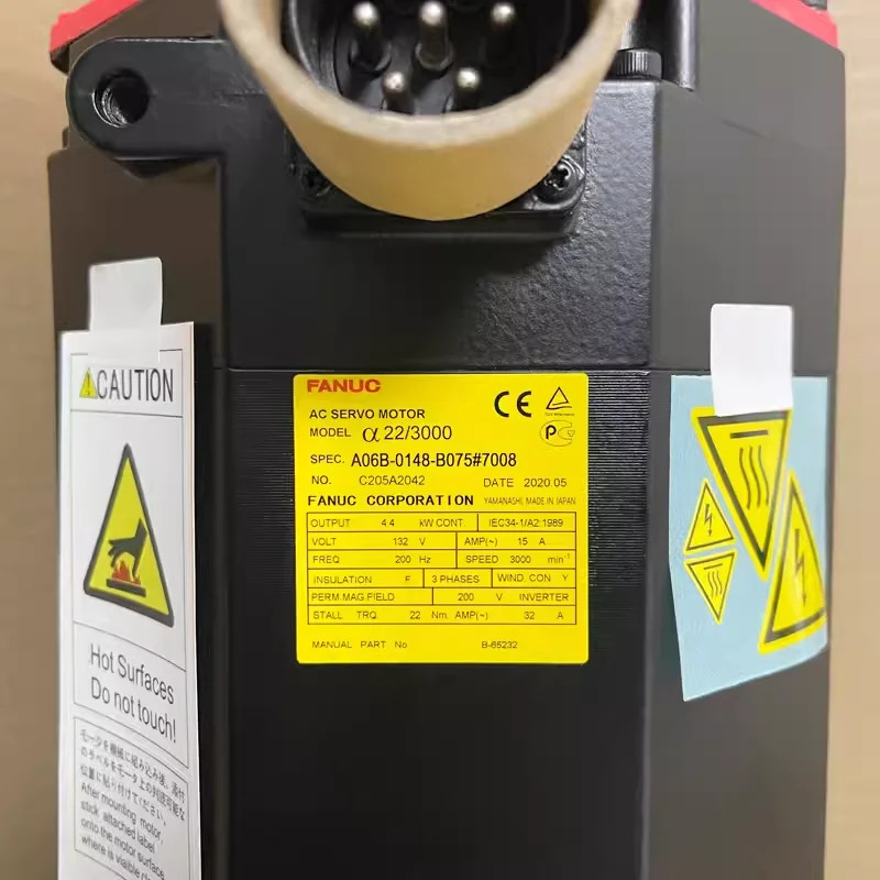 A06B-0148-B075 Fanuc 서보모터 리퍼 완료 Ok A06B 0148 B075