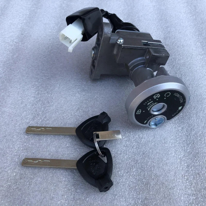 점화 스위치 키 VPS125T-21 VRF150T-39 앞 좌석 커버 잠금 장치 125T-20