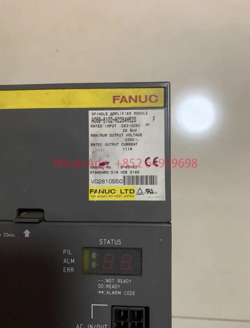 A06B-6102-H226 CNC 기계H520 서보 드라이브 증폭기 모듈