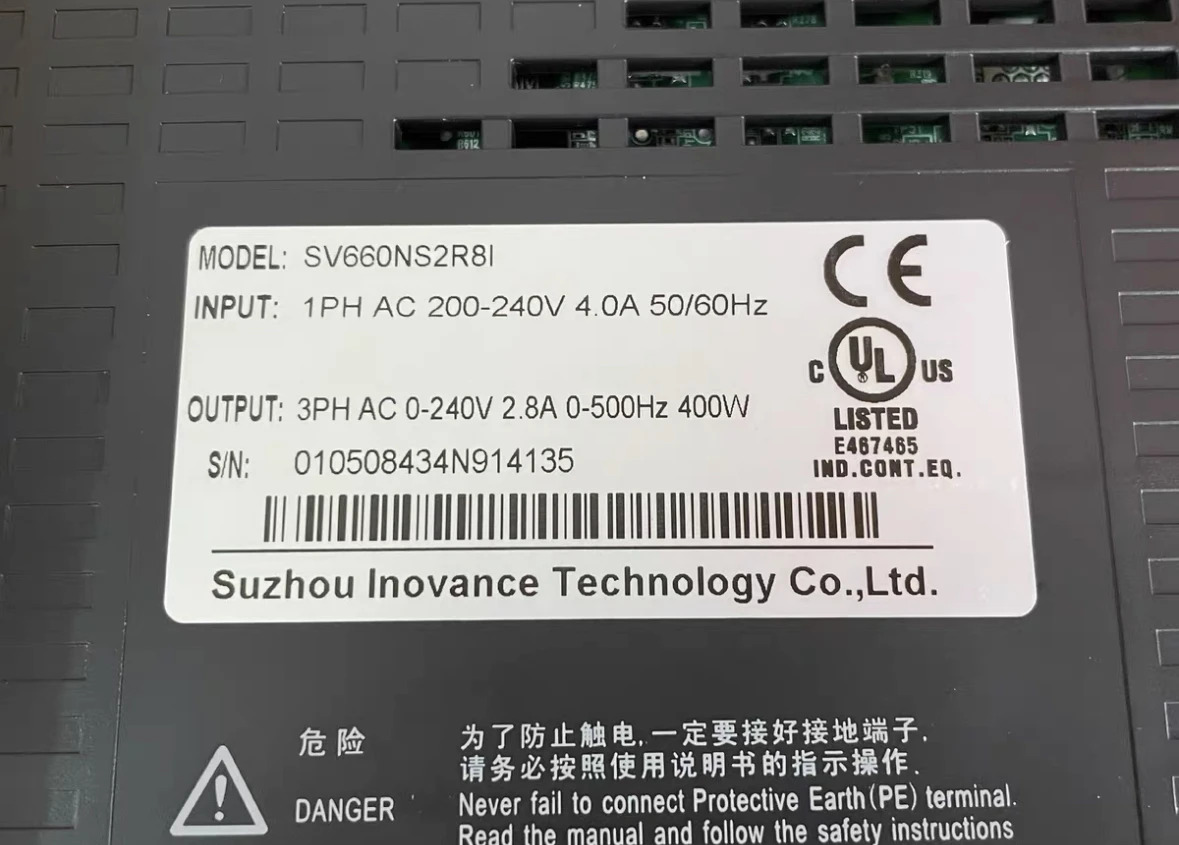 SV660NS2R8I 서보 드라이브 400W