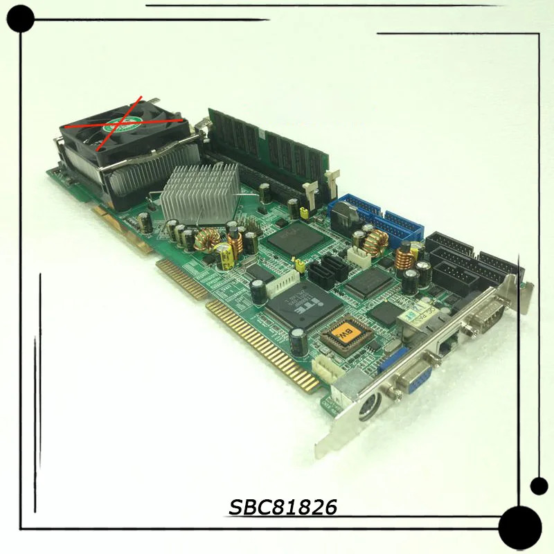 Axiomtek 산업제어 마더보드SBC81826 전 리퍼