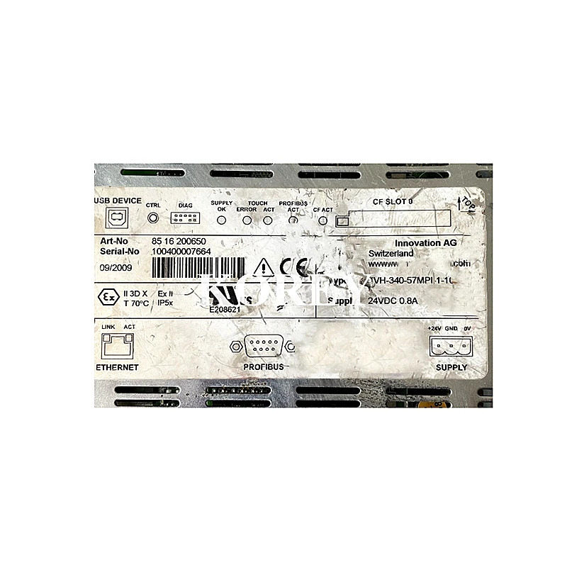 터치 스크린 HMI XVH-340-57MPI-1-10 상태