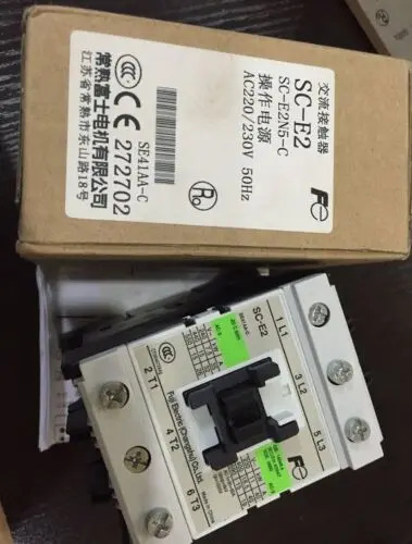 SC-E2 SCE2 Fuji AC 접촉기 SE41AA-C 경험
