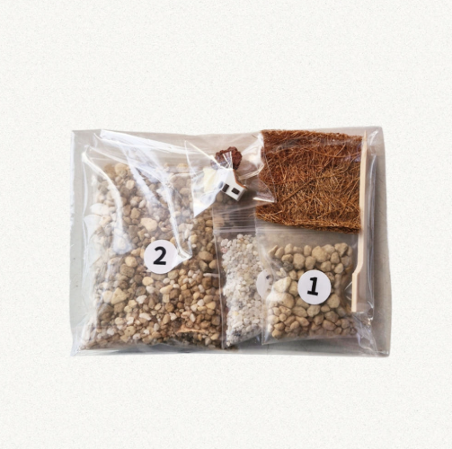 소송록 제스모 키트 제스모나이트 친환경 화분 만들기 DIY 식재 체험학습 교구 아임팟 - 상세 이미지 2