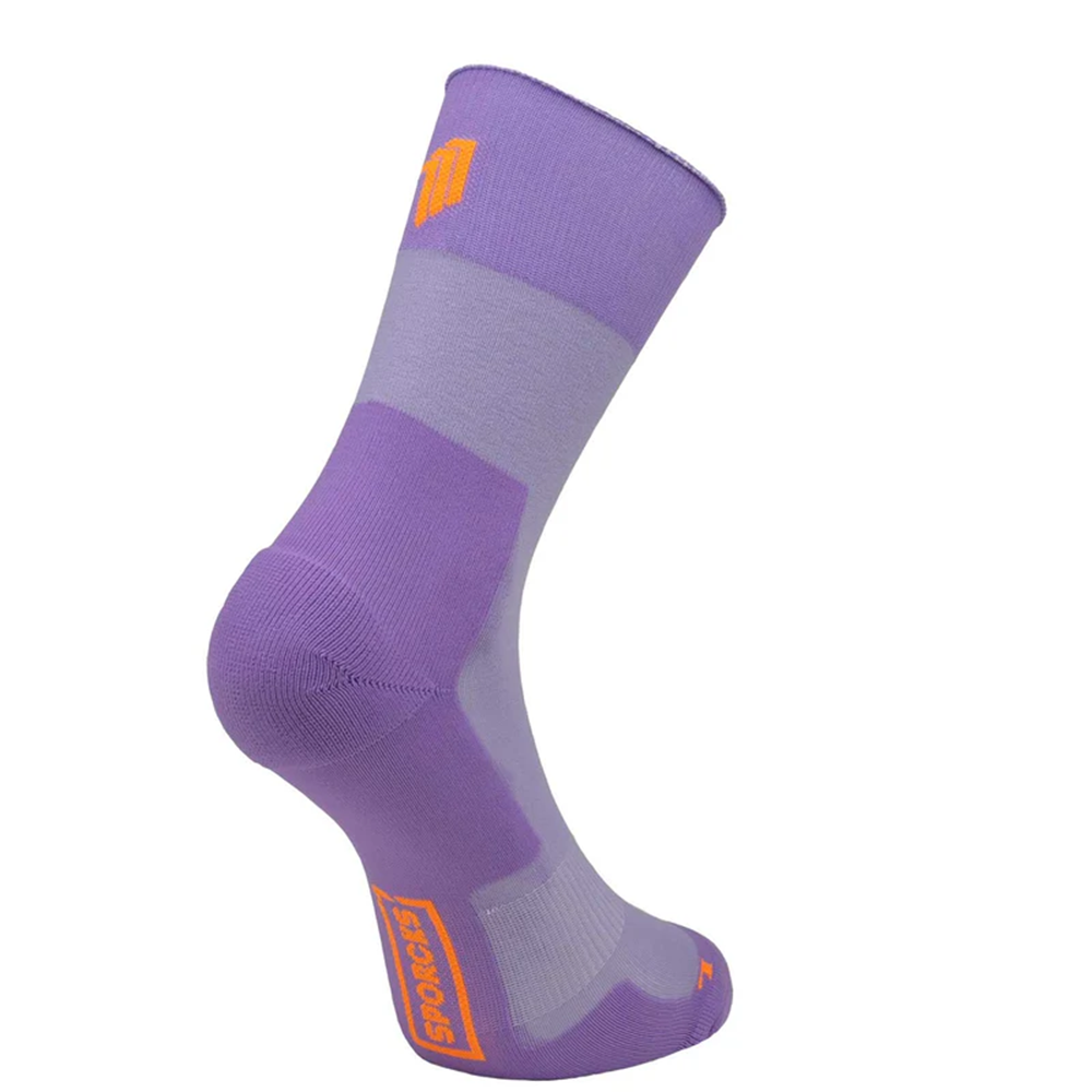 스포크스 러닝양말 압박 마라톤 삭스 미드컷 SPORCKS 퍼플, M (255-270mm) - 상세 이미지 5