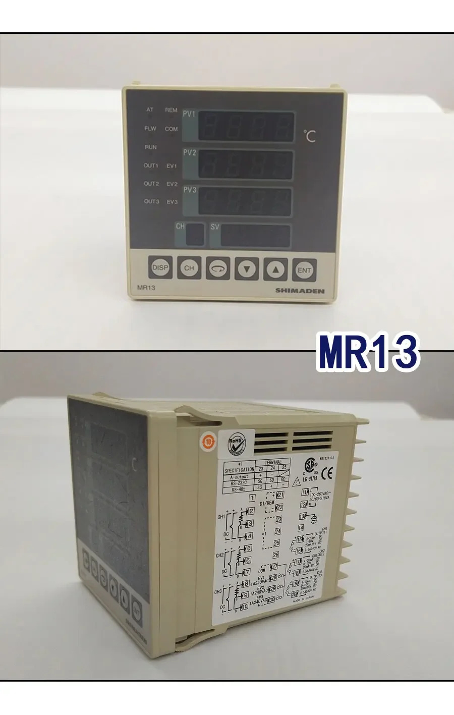 온도 컨트롤러 PID 기기 SR1 SR3 SR4 SRS11 SRS14 MR14