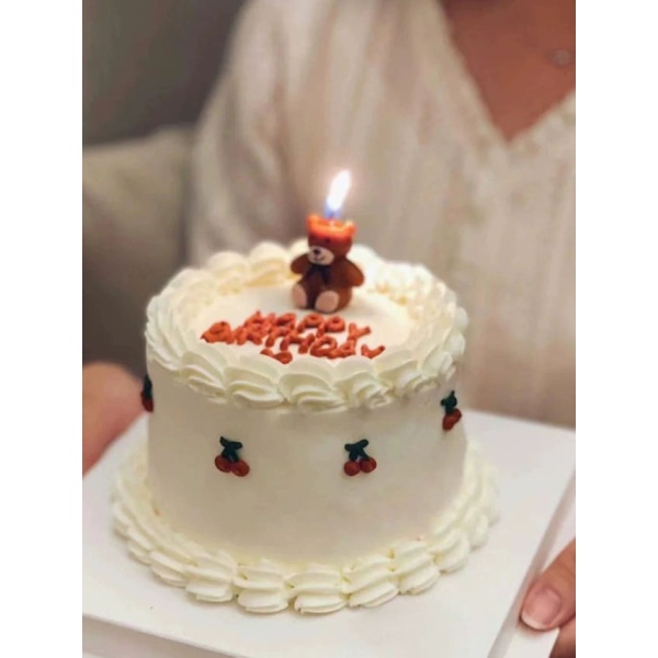 럭셔리 생일초 아크릴 디스플레이 진열대 촛불 카페 HBD 핑크 아치 투명 숫자 촛불 0-골드 - 상세 이미지 5