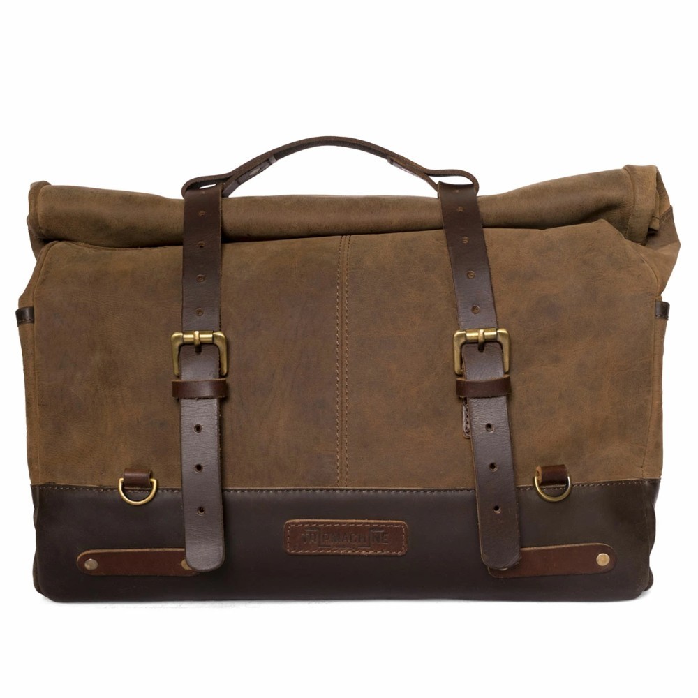 트립머신 아우트로 바이크 새들백 소가죽 사이드백 MESSENGER BAG 이미지 6