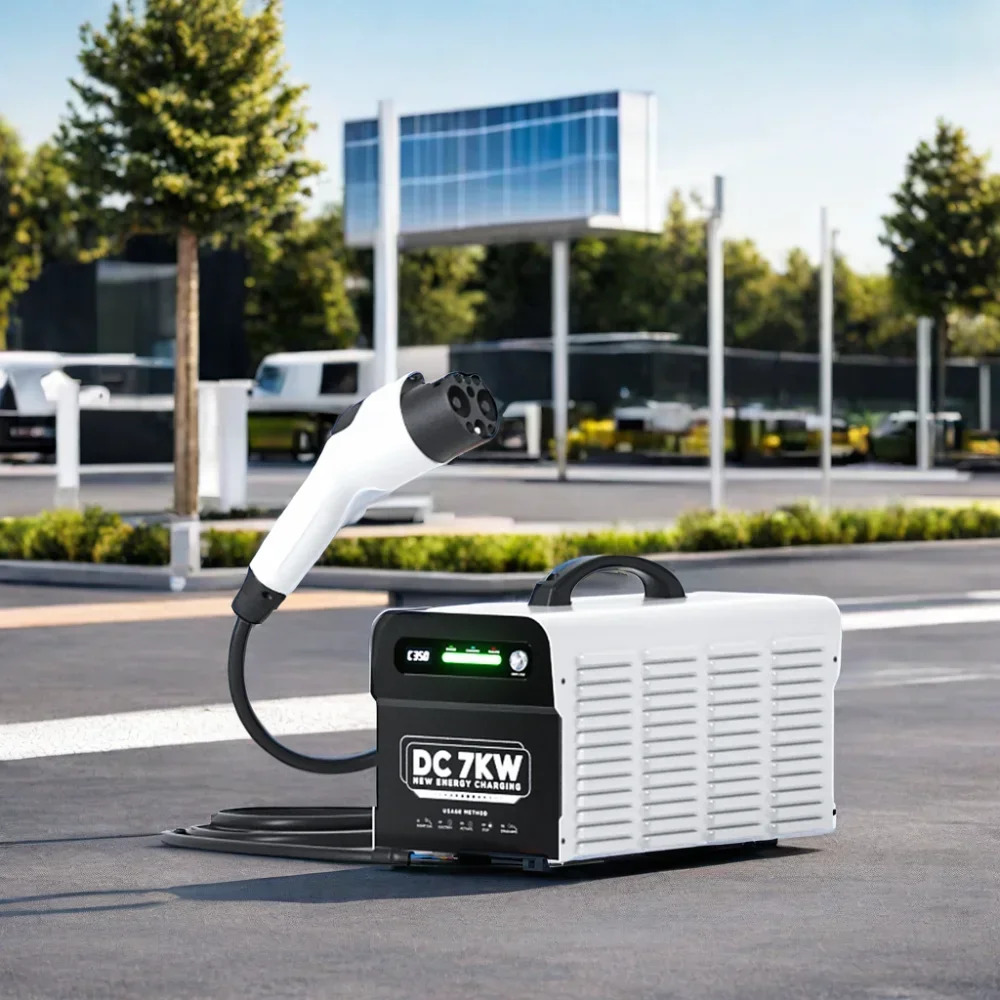 E-mingze 레벨 3 7KW EV 충전기 DC 휴대ev 충전 BYD/GBTDC 고속