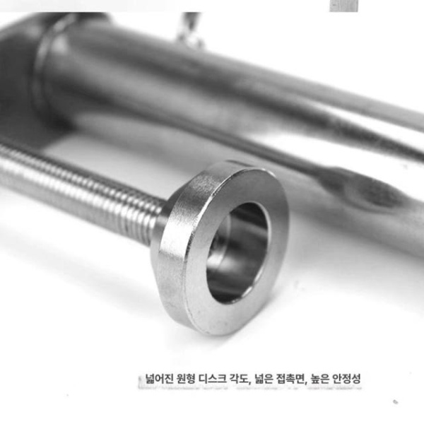견고한 낚시 우산 고정 클램프 낚시파라솔 파라솔클램프 정향 경제형 소 클립 거리형 통구멍 정향 경제형 소 클립 거리형 통구멍 - 상세 이미지 3