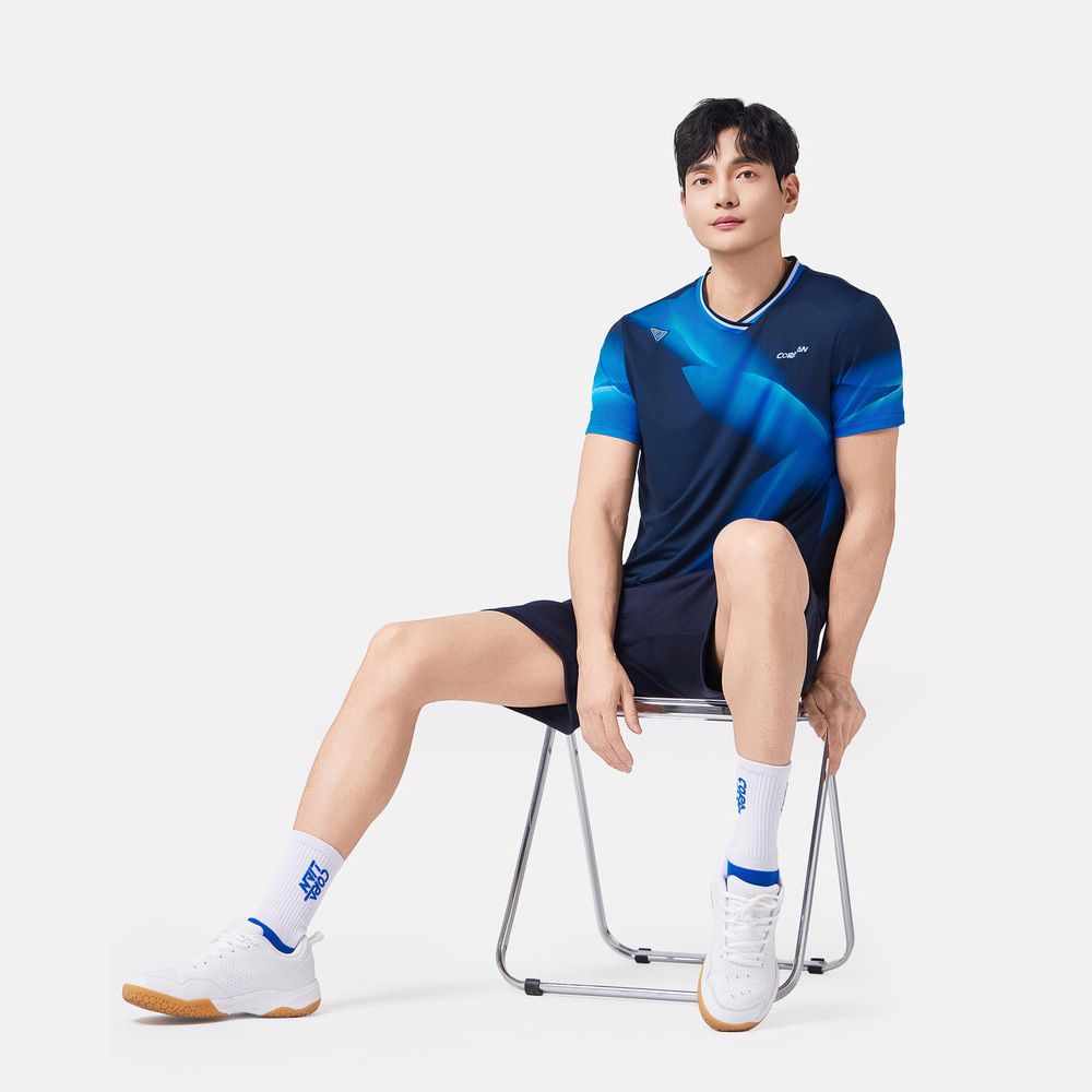 코랄리안 CRTH1526 2026SS 남성 경기티셔츠 배드민턴 탁구 테니스 - 상세 이미지 3