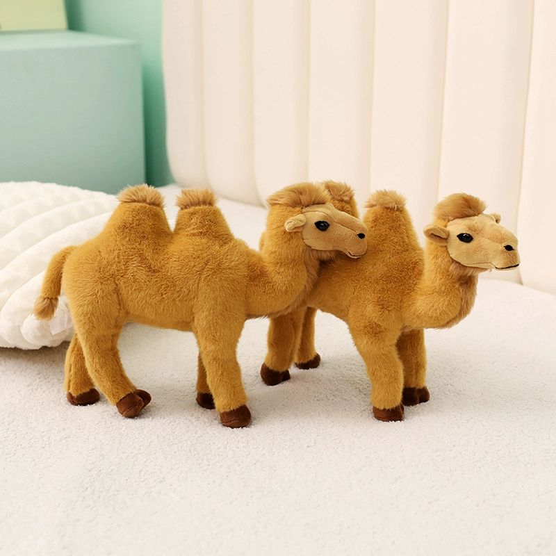 귀여운 카멜 장식인형 인테리어소품 쌍봉 장식품 몽골 모형 낙타 인조 카멜 30cm - 상세 이미지 5