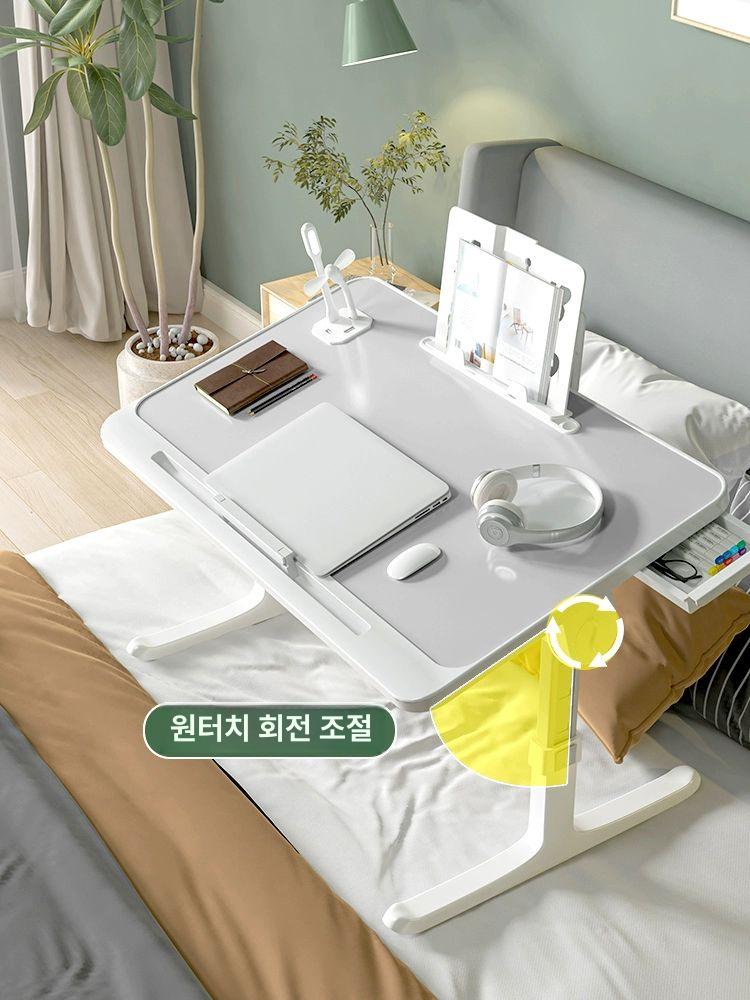 리프트업 이동식 리프팅 트랜스포머 좌식식탁 확장형 수납 웜화이트 심플 플랫 - 상세 이미지 3
