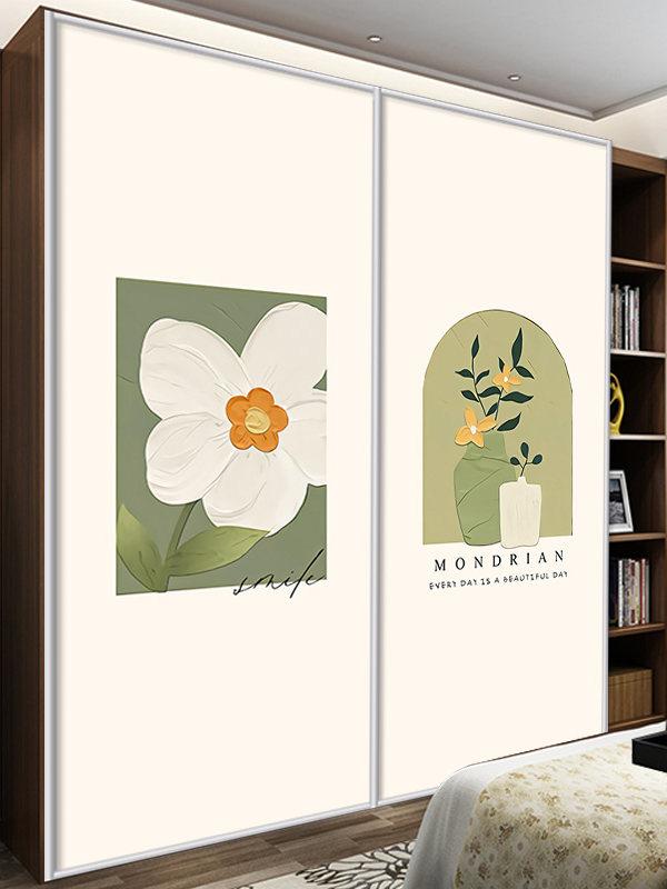 냉장고 리폼 시트키 북유럽풍 붙이는 예술 방수 필름 MR-547-A 화이트접착제 60x180cm - 상품 이미지