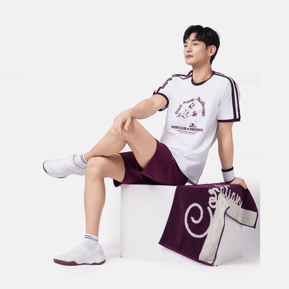 코랄리안 CDTX1539 2026SS 남성 데일리 티셔츠 배드민턴 탁구 테니스 - 상세 이미지 2