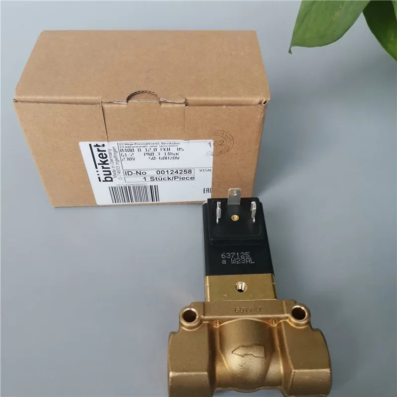 2025.4Burkert0400 B A 황동 솔레노이드 밸브 MS PN0.3-14bar Baode On/off 납품