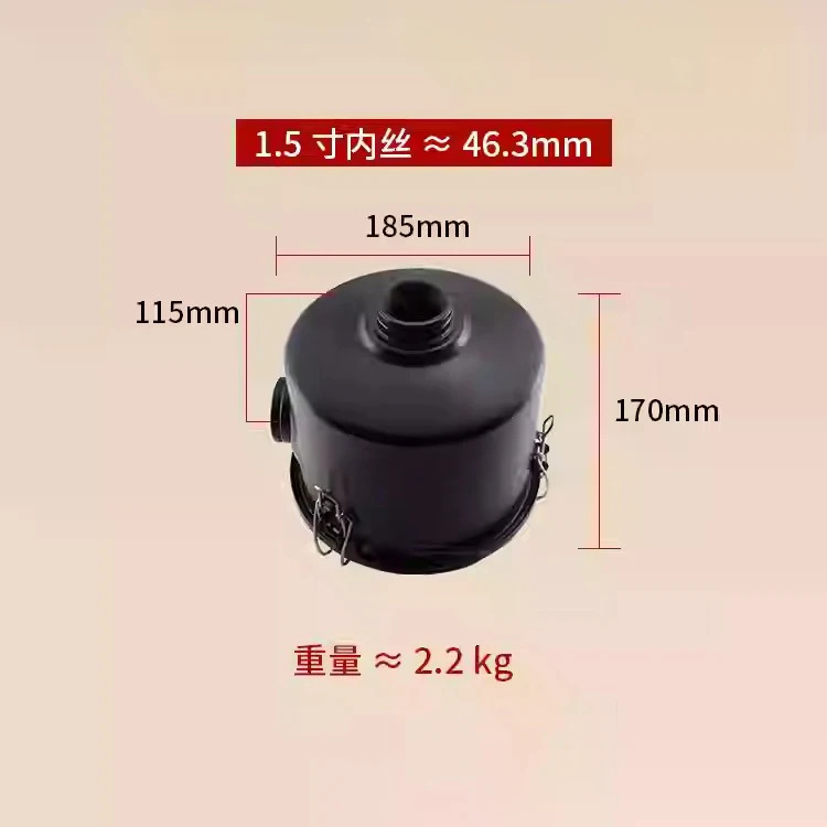 CNC 라우터 기계 진공 펌프 도구 액세서리 개요 Vacumm 필터 G2 DN50 G1 1/2 DN40 1/4