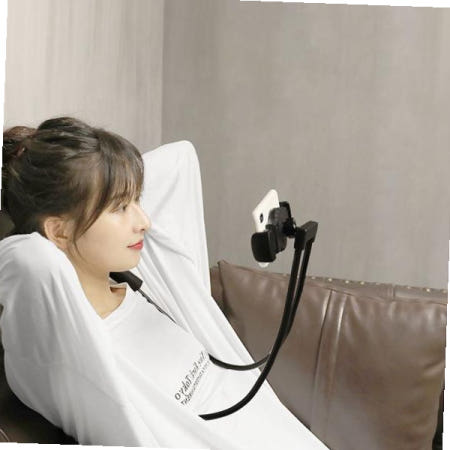 폰거치대 자바라 목에거는 멀티 휴대폰 넥 거치대