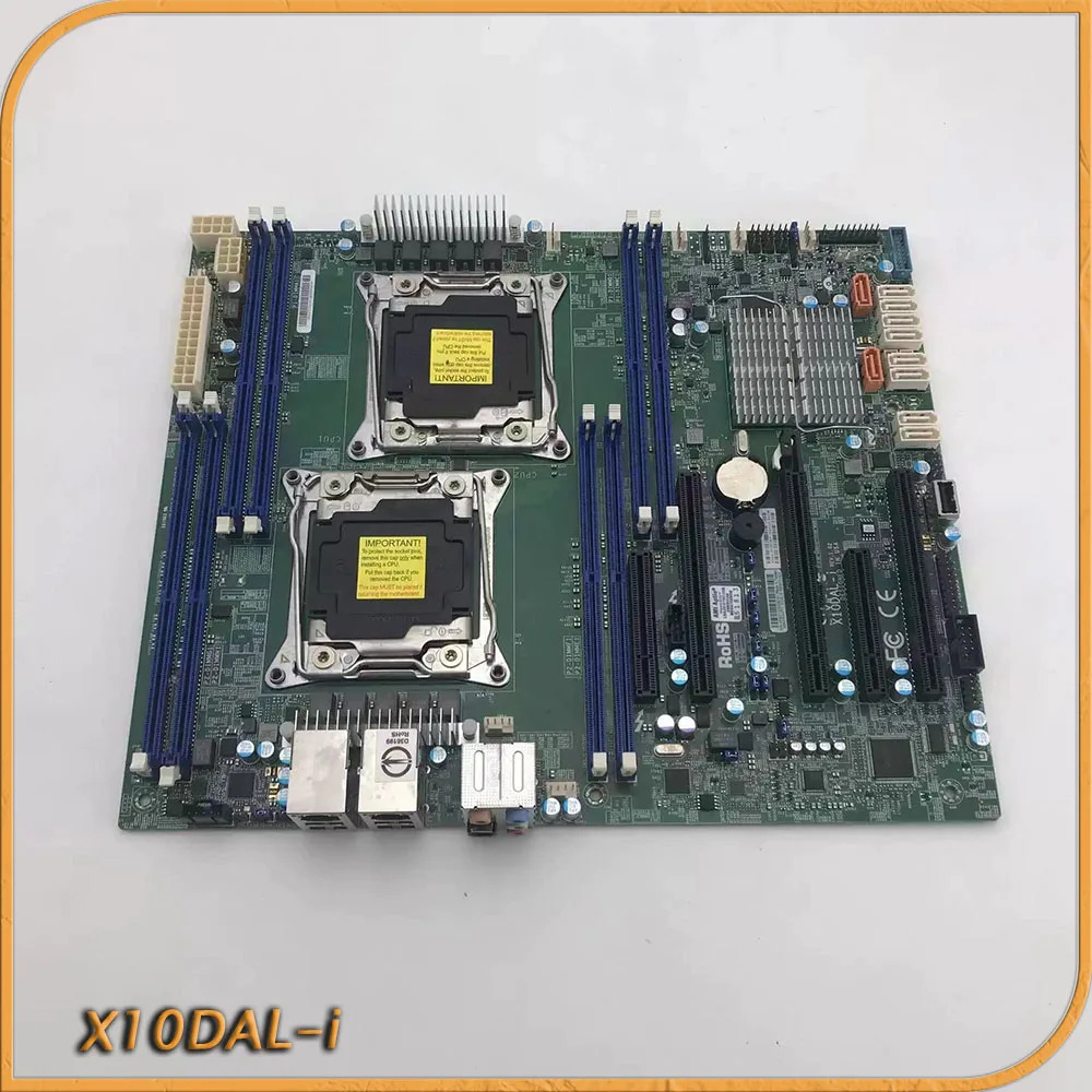 Supermicro 워크스테이션 마더보드 X10DAL-i DDR4 LGA2011 E5-2600 v4 v3 군 프로세서 SATA3