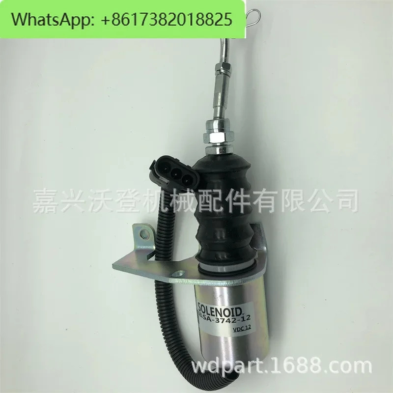 12V 엔진 정지 솔레노이드 밸브 SA-3742-12 393