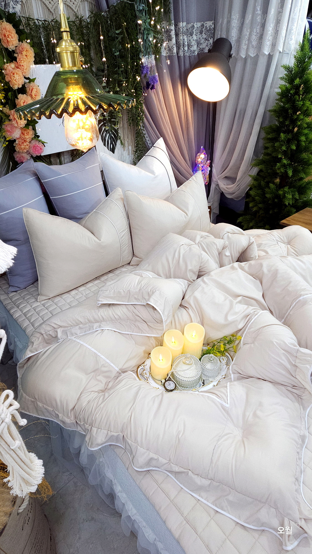 프레임핏 호텔침구세트 봄 신혼이불세트 모달이불세트 침구류