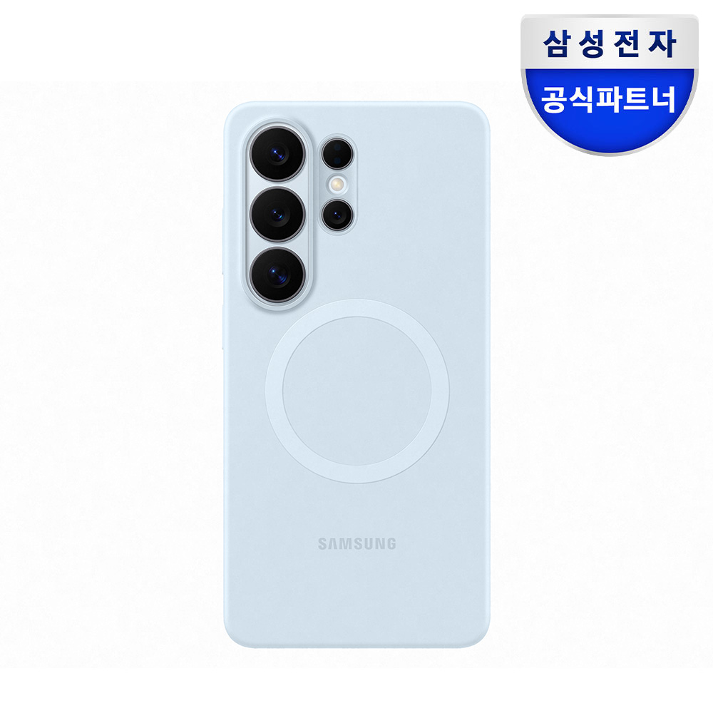 삼성 정품 실리콘 맥세이프 마그넷 케이스 커버 라이트블루, 갤럭시S26 울트라 - 상품 이미지