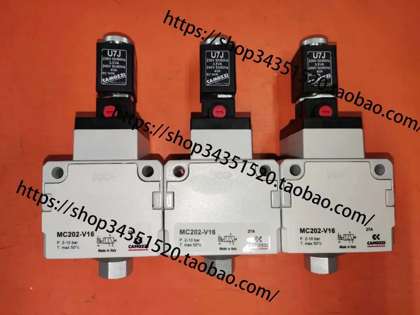 2025.4 KanGM호환aosheng CAMOZZI MC202-V16 절연 밸브 감압 장치 U7J Electroma