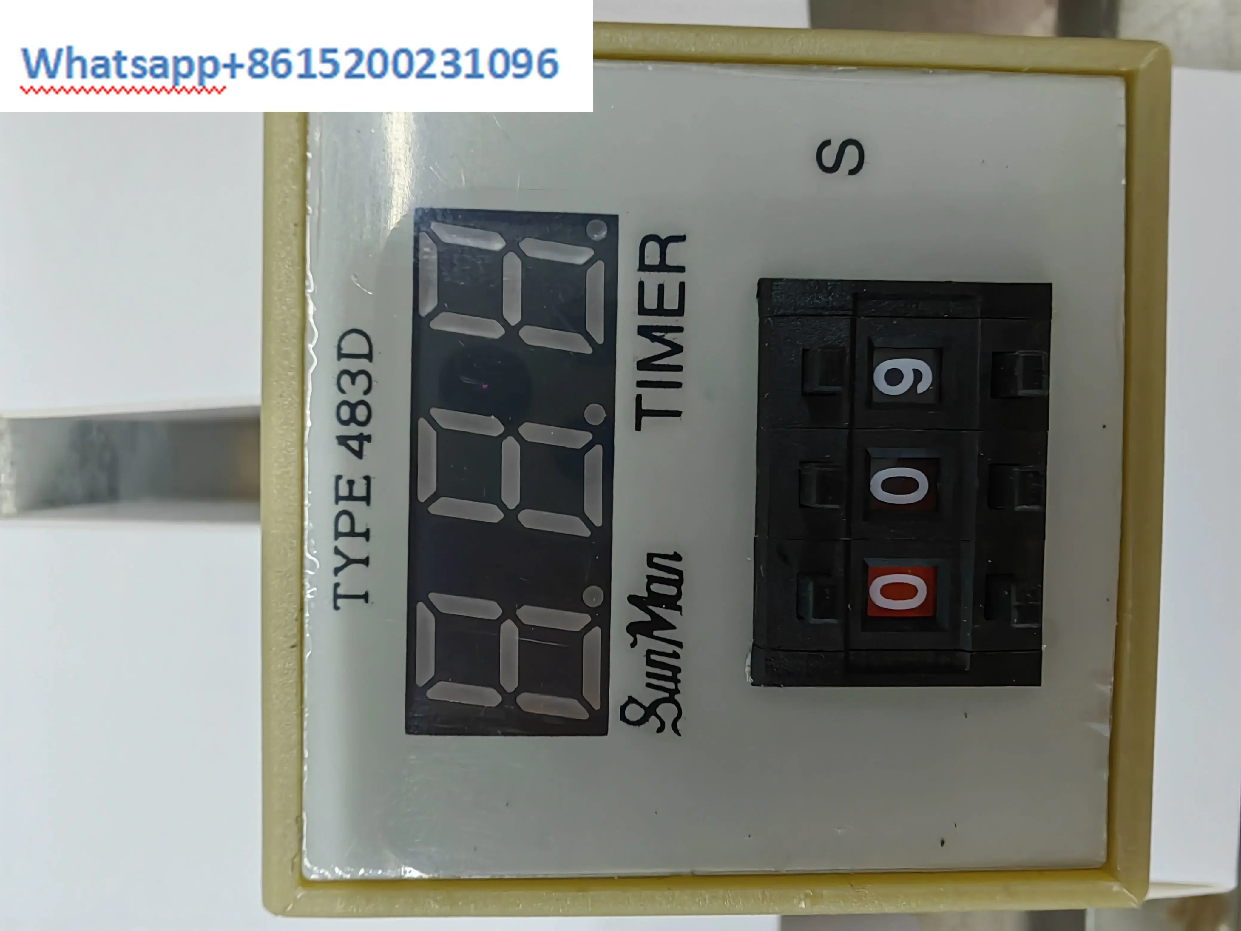 483D TYPE483D 타이머 220V 9.99s s 999s