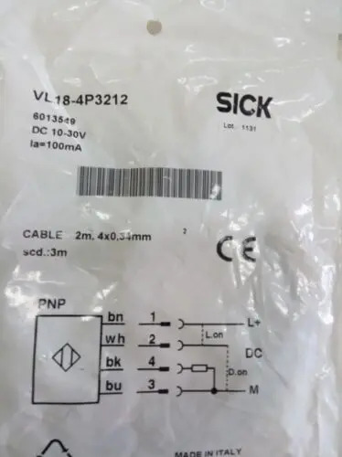 VL18-4P3212 VL184P3212 SICK 스위치 경험
