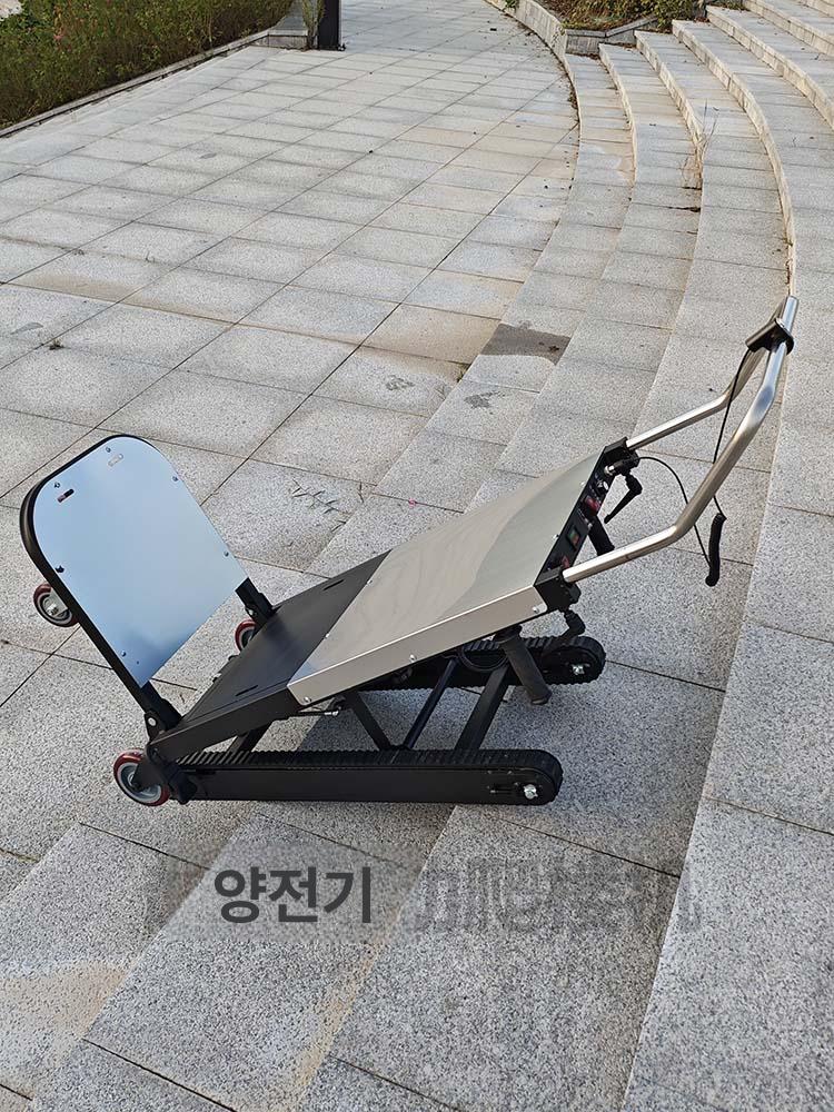 전동 핸드카 전동손수레 전동운반기 전동운반차 타이어형 타이어 블랙 - 상세 이미지 2