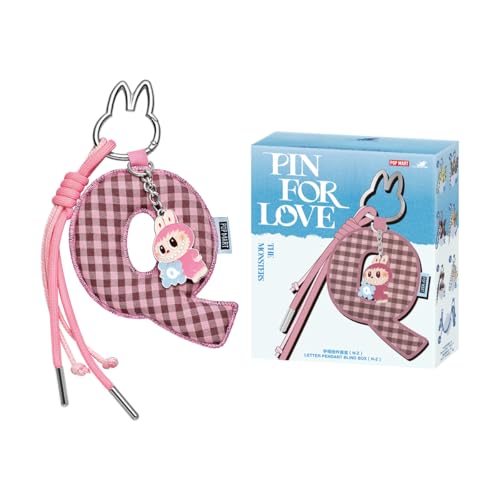 팝마트 THE MONSTERS Pin for Love 시리즈 알파벳 펜던트 (N-Z) 1개입 가챠 블라인드박스