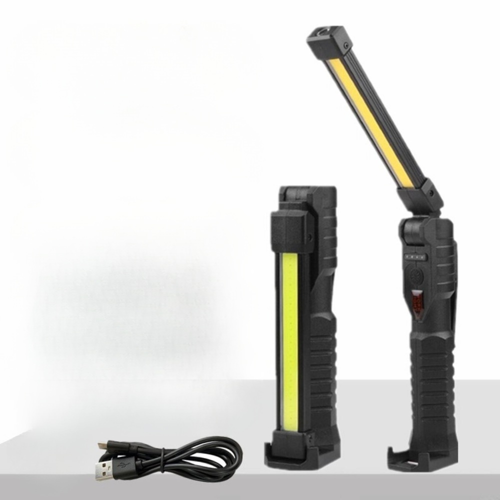 다기능 LED 작업등 접이식 강력 마그네틱 자석 부착 USB C타입 충전식 회전 헤드 - 상세 이미지 2