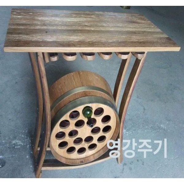프리미엄 원목 와인렉 벽걸이 와인거치대 와인잔걸이 와인보관 스타일1 스타일12 지름 55cm - 상세 이미지 4