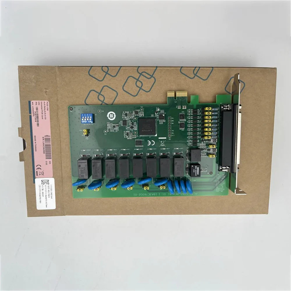 어드밴텍 PCIE-1760 8채널 PCI Express 릴레이 출력 절연 입력 카드PCIE-1760-B B1