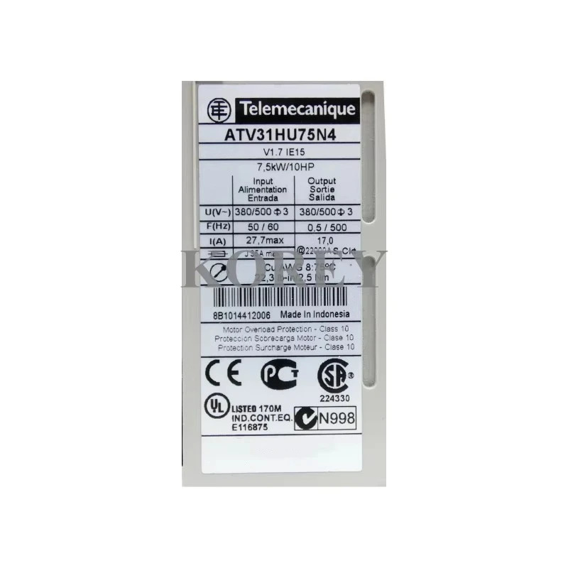 인버터 ATV31HU75N4 ATV312HU30M3 ATV31HU55N4A