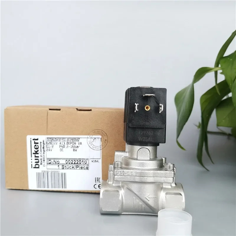 2025.4Burkert6281EV A 13 G1/2 24VDC 4점 솔레노이드 밸브 Baode 스테인레스 스틸 00222010