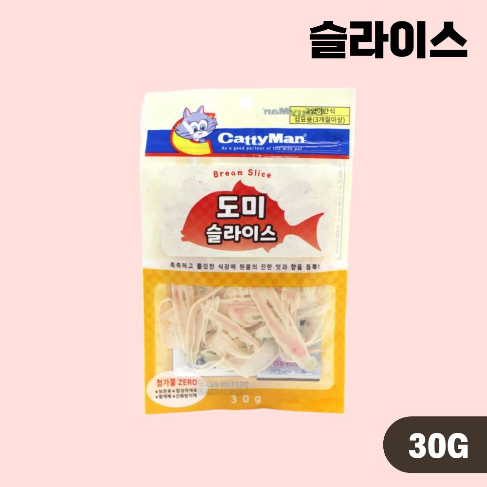캐티맨 슬라이스 고양이간식 2종 콤보, 30g, 2개 이미지 3