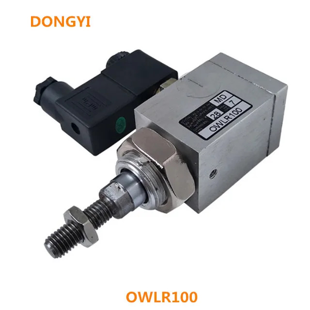 공압 클램프 브릭 밸브 실린더 OWLR100 G1/8 용