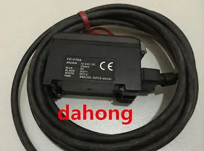 KEYENCE 디지털 광섬유 증폭기 내 새 FD-V70A FDV70A 경험