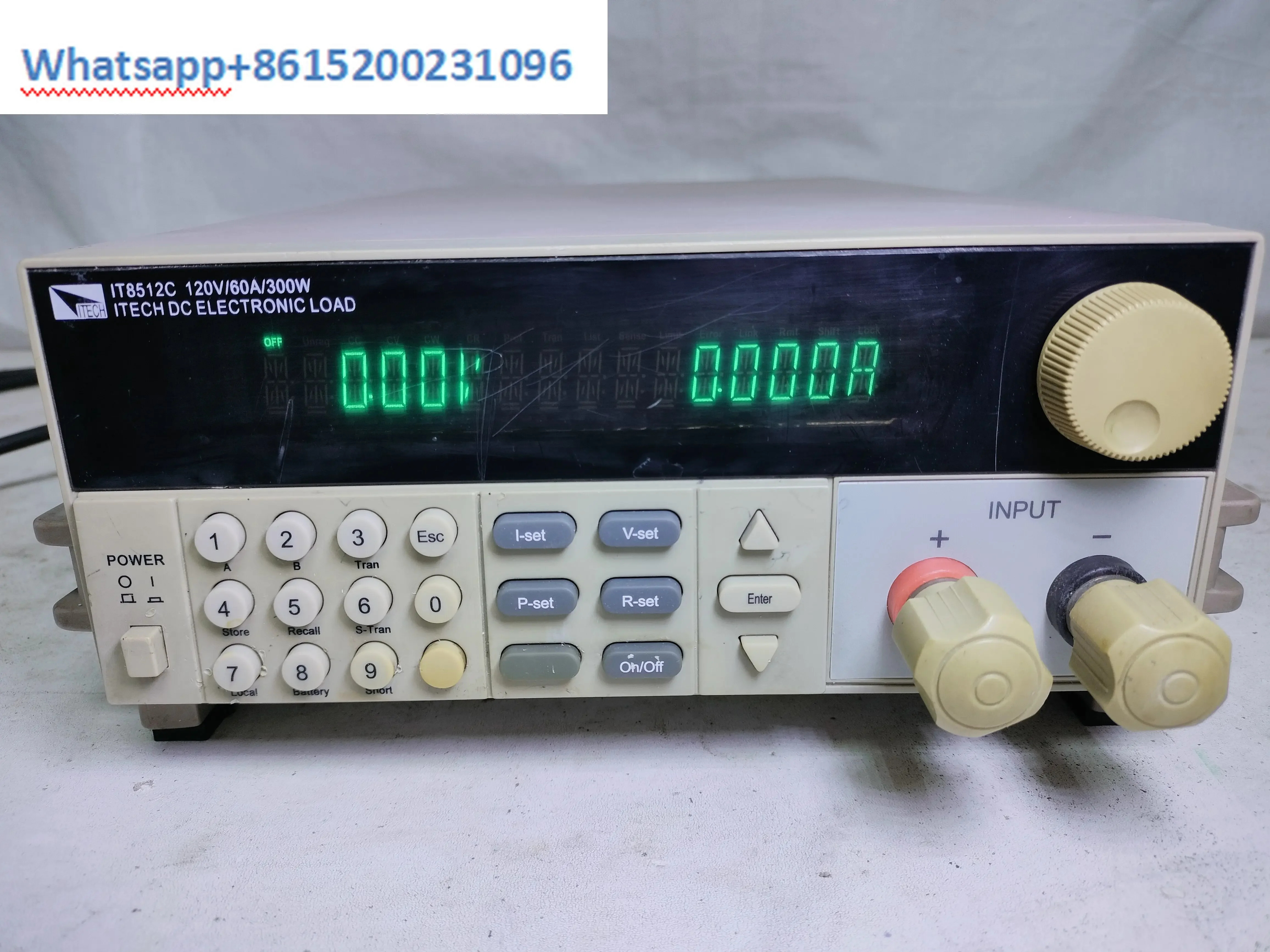 리퍼 LT8512C 전로드 게이지 제대로 작동 0-120V 60A 300W