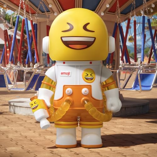 팝마트 SPACE MOLLY 100% X emoji 시리즈 1피스 가챠 블라인드박스