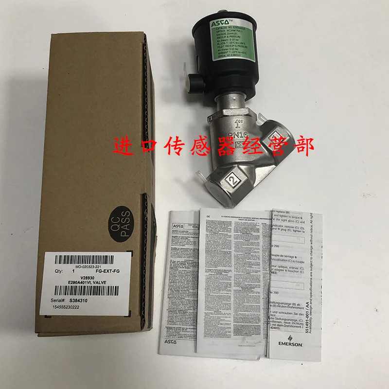 E290A401VI 1개 페널티 10개 미국 ASCO 앵글 시트 밸브