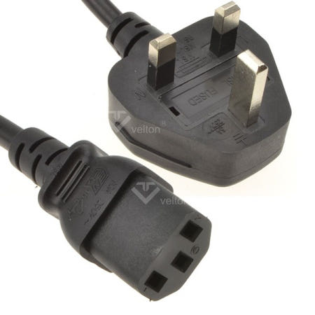 3구전원케이블 1.5M AC코드 PC용 전기선 영국형