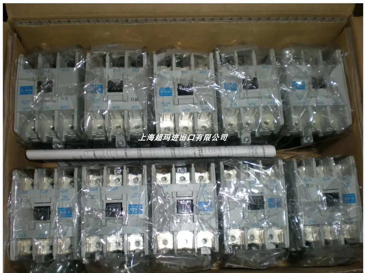 섬유 기계 모터접촉기 S-N38 AC100V AC220V