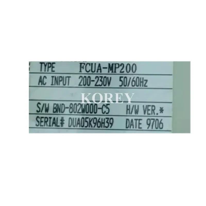 서보 드라이버 FCUA-MP200 FCUA-MP110 FCUA-MP205 FCUA-MP10-03 FCUA-MP10-01S1 FCUA-MP10-06