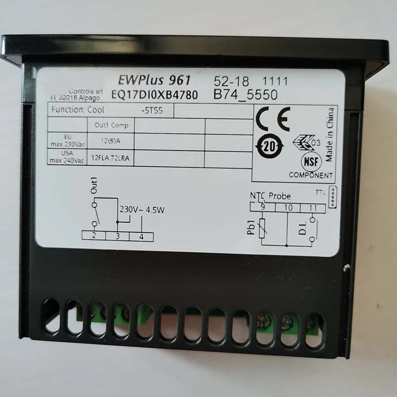 ELIWELL EWPlus 961 EWPlus961 전냉동 제어 230V1PCS