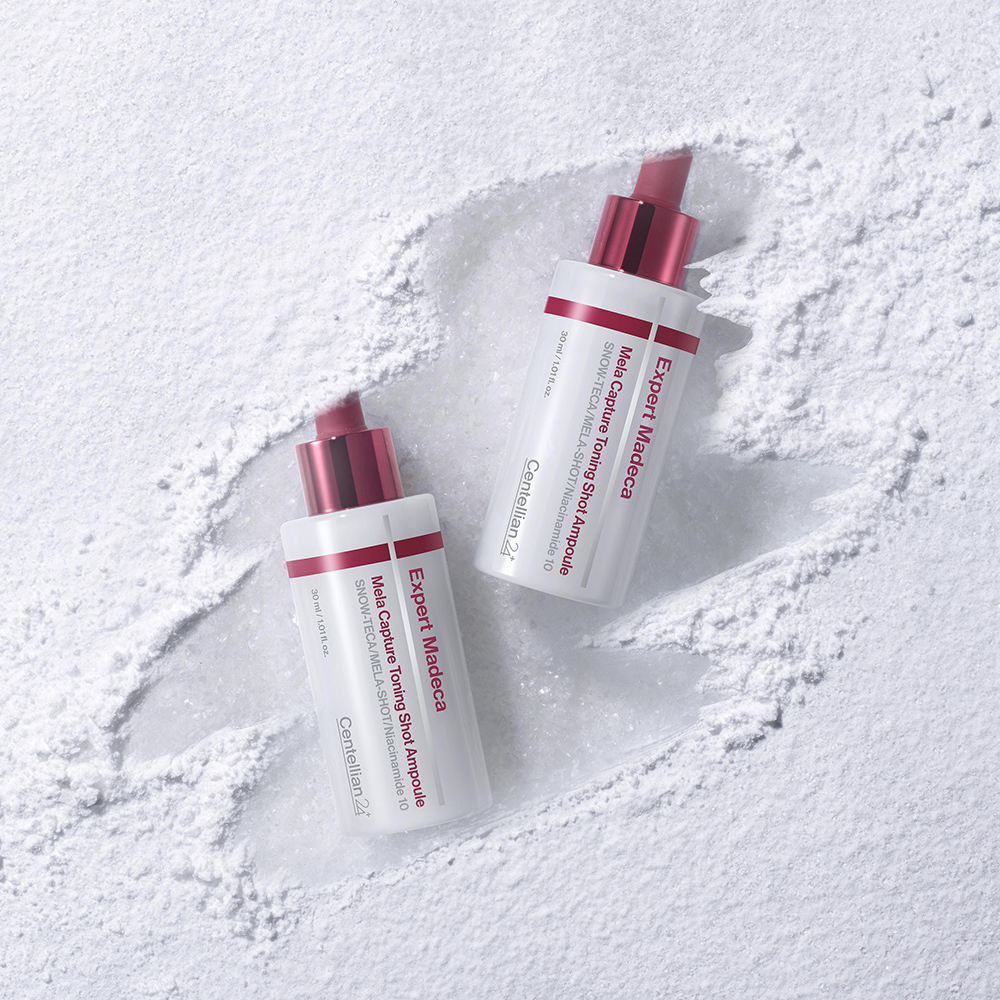 [알림받기]동국제약 센텔리안24 마데카 멜라캡처 토닝샷 앰플 15ml 1개 + 7일분 추가증정(1ml 7개) / 기미 잡티 멜라닌 피부 미백에 도움, 나이아신아마이드 마데카멜라캡쳐 이미지 2