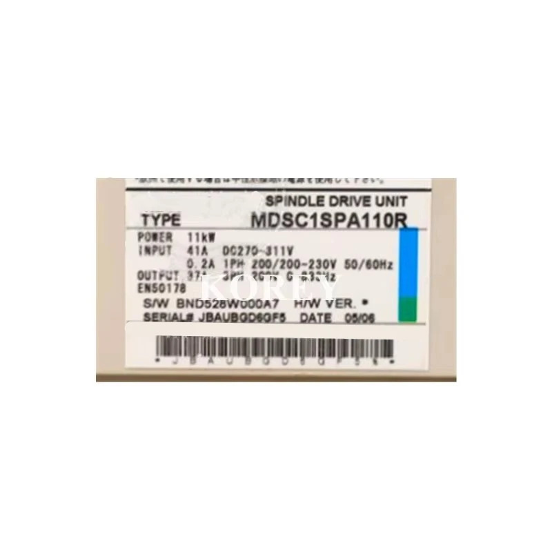서보 스핀들 드라이버 유닛 MDSC1SPA110R 포장