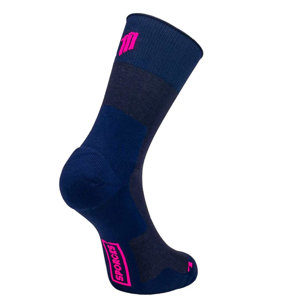 스포크스 러닝양말 압박 마라톤 삭스 미드컷 SPORCKS 블루, S (235-255mm) - 상품 이미지