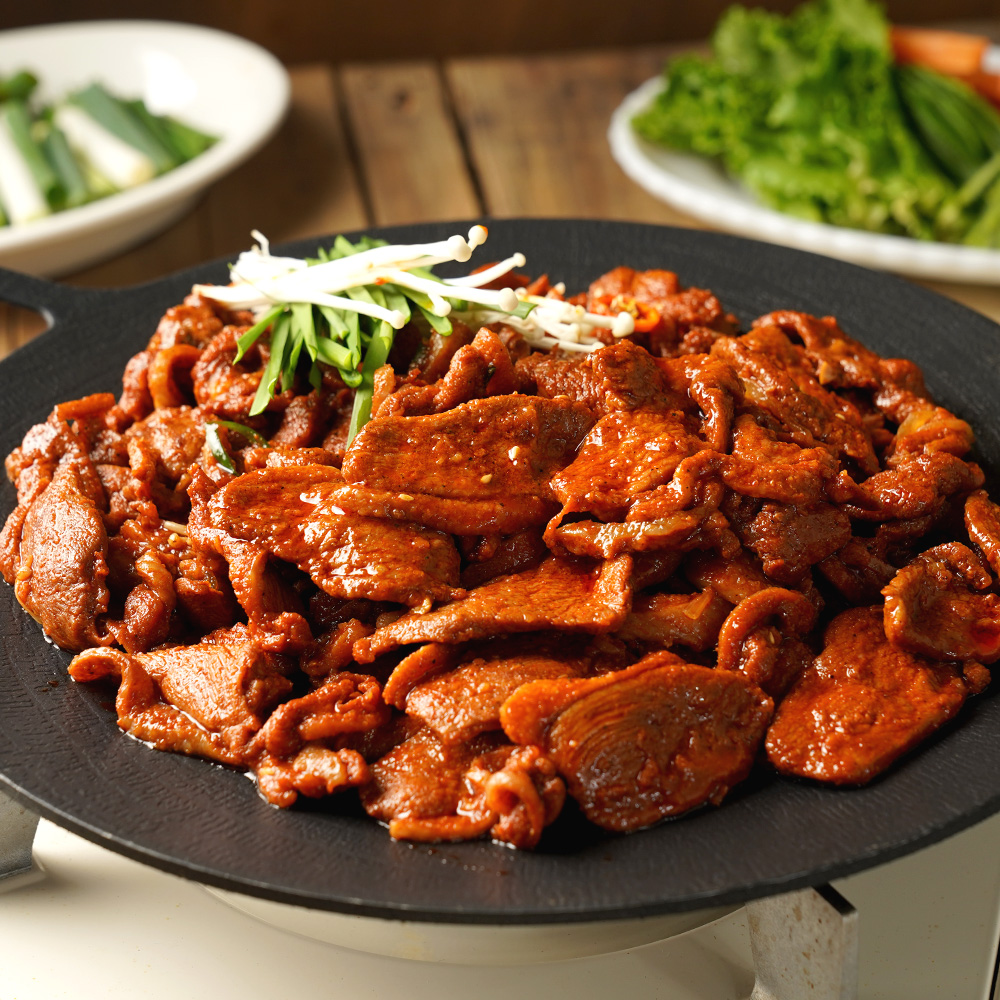 무항생제 유황 양념 오리불고기 오리주물럭 밀키트 로스구이 400g, 1개 이미지 3